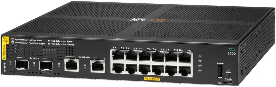Šakotuvas Hewlett Packard (HP) Switch HP CX 6000 12G (R8N89B)