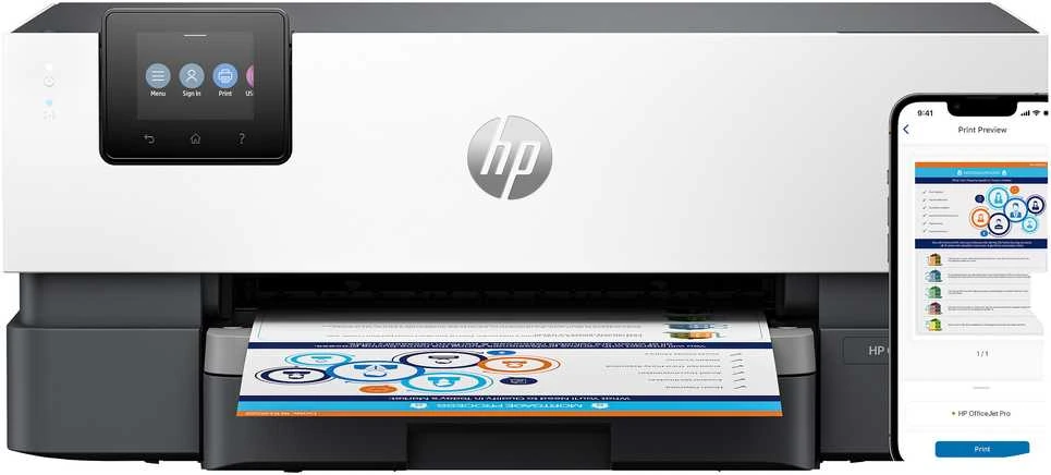 Hewlett Packard (HP) HP OfficeJet Pro 9110b Wireless Color Spausdintuvas, Two-sided spausdinimas
