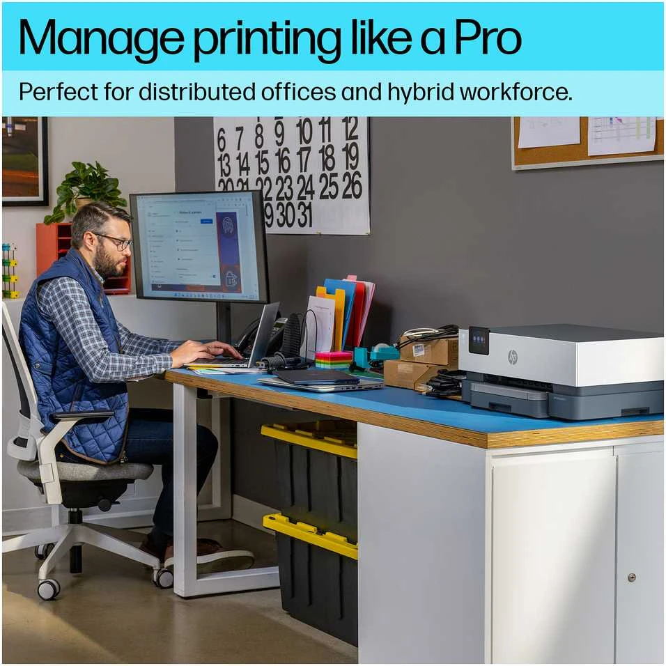 Hewlett Packard (HP) HP OfficeJet Pro 9110b Wireless Color Spausdintuvas, Two-sided spausdinimas