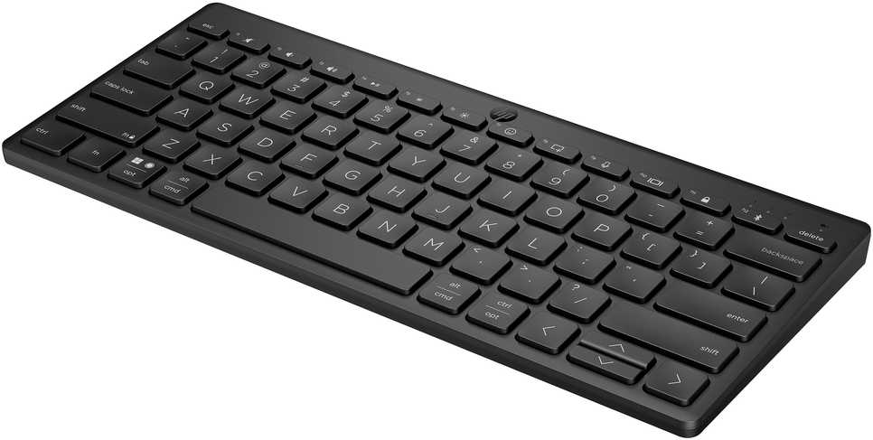 Klaviatūra Hewlett Packard (HP) HP 350 692S8AA DE-išdėstymas, Bluetooth, juodas