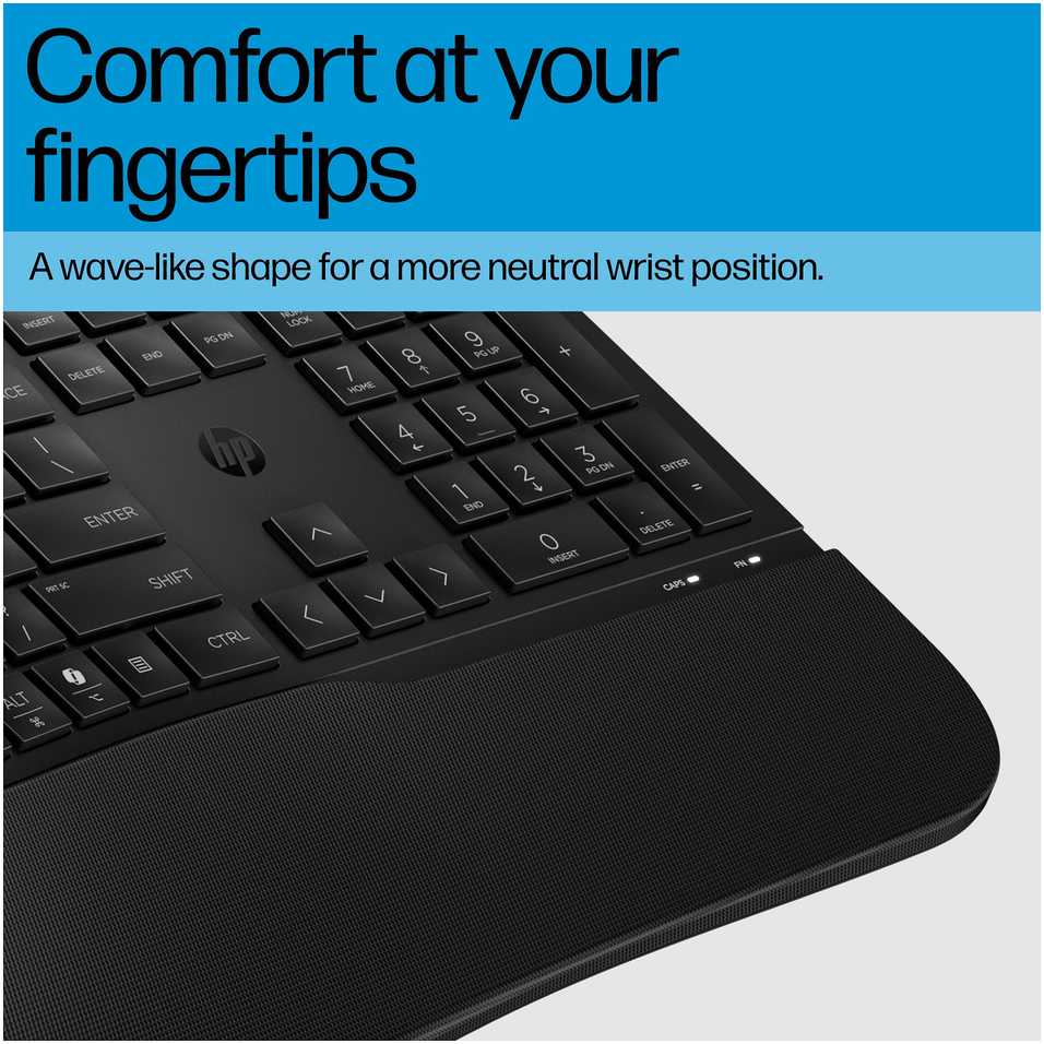 „Hewlett Packard“ (HP) „HP 480 Comfort“ laidinė klaviatūra