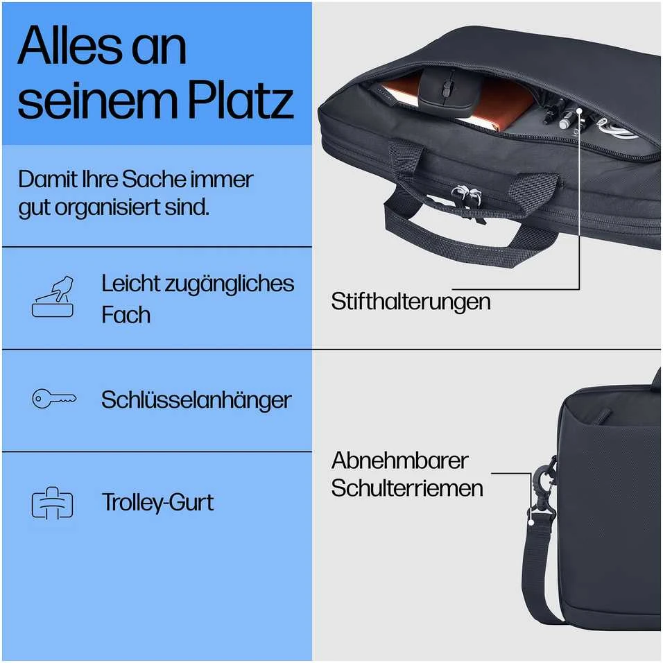 Hewlett Packard (HP) HP Everyday 16-inch Nešiojamas kompiuteris Briefcase