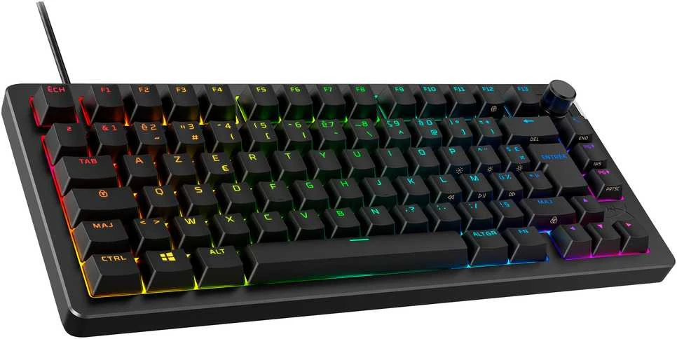 Klaviatūra „Alloy Rise 75 HyperX3“ (JAV)