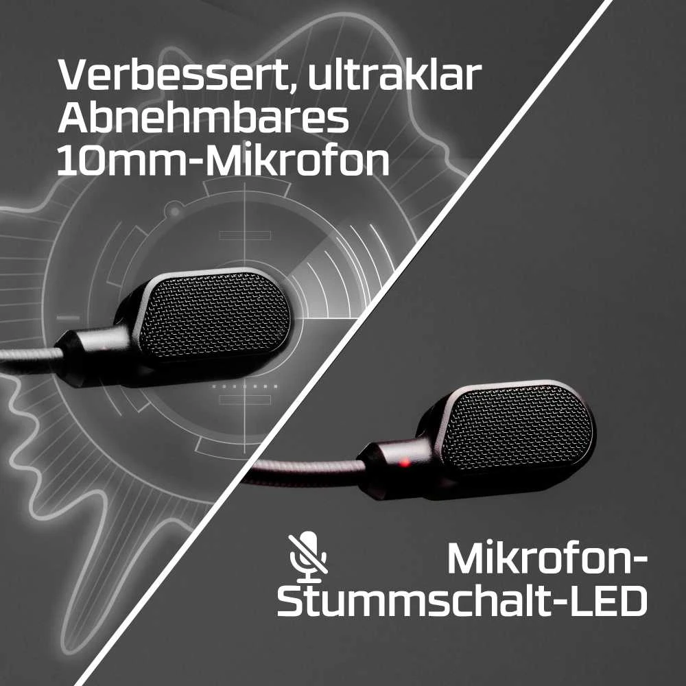 HyperX Cloud III žaidimų ausinės, Juodos