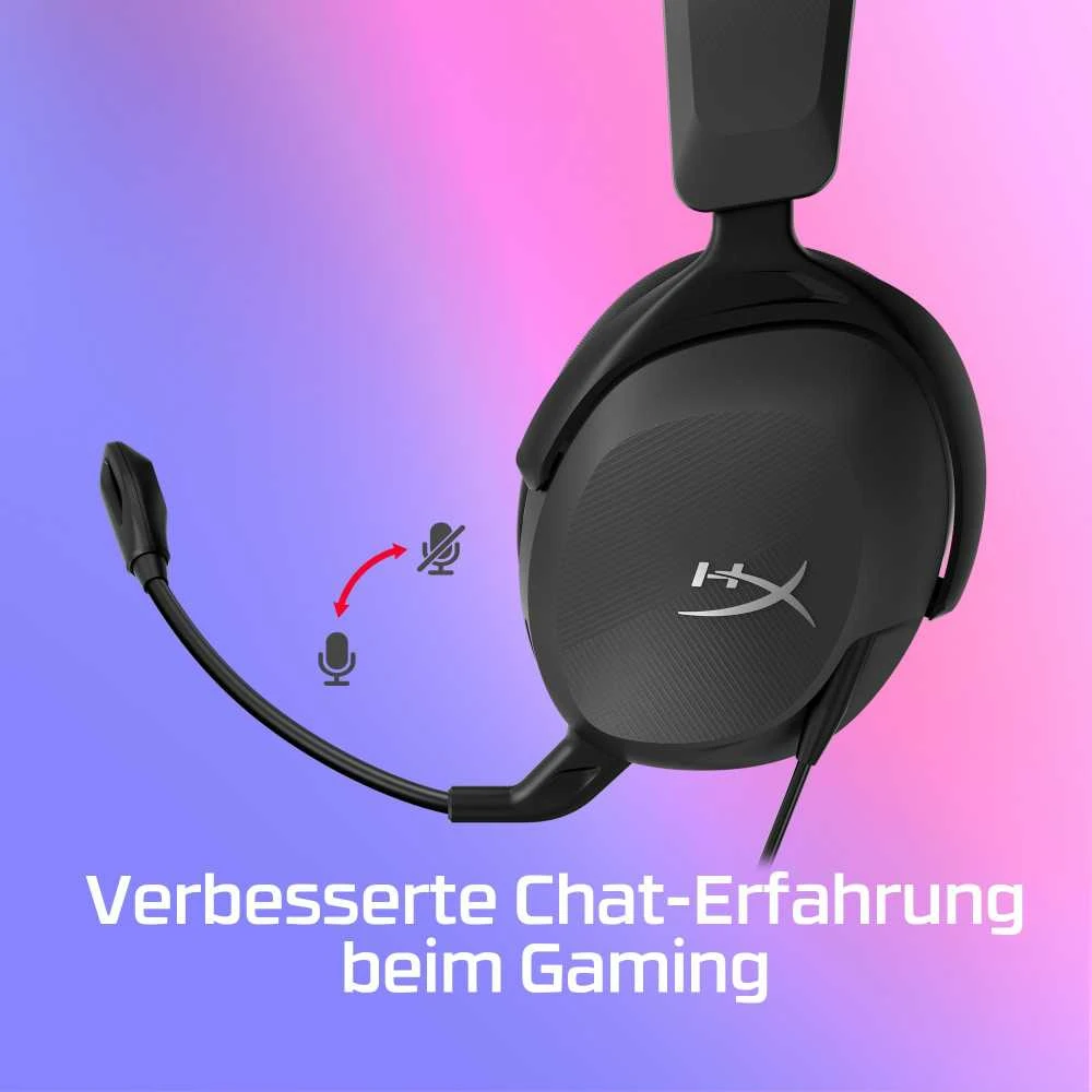 Žaidimų ausinės HyperX Cloud Stinger 2 Core, Juodos