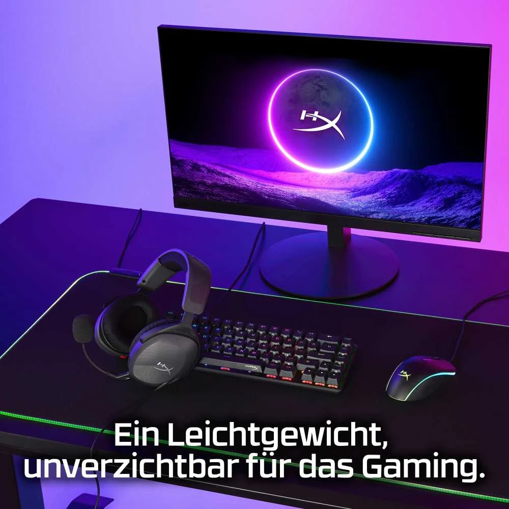 Žaidimų ausinės HyperX Cloud Stinger 2 Core, Juodos