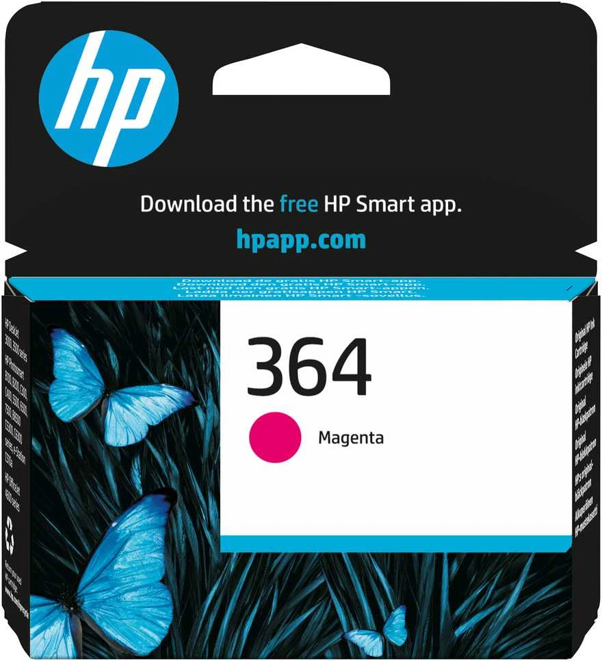 Hewlett Packard (HP) HP 364 Ink purpurinė Vivera (DE) Photosmart C5380 C6380 D5460 Photosmart B8550