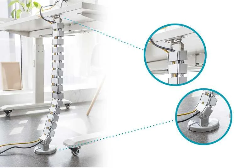 Assmann Electronic DIGITUS Cable Management Stuburo spalva sidabrinis