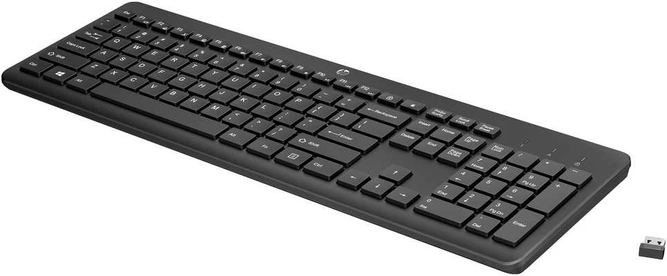 Hewlett Packard (HP) HP Klaviatūra 230 Belaidė klaviatūra USB-A Juodas