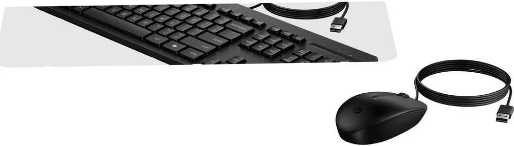 Klaviatūra ir pelė Kit HP 225 su laidu QWERTZ