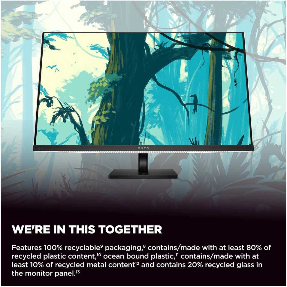 Monitorius HP OMEN Transcend – 240 Hz | 4K | OLED | 31,5 colio