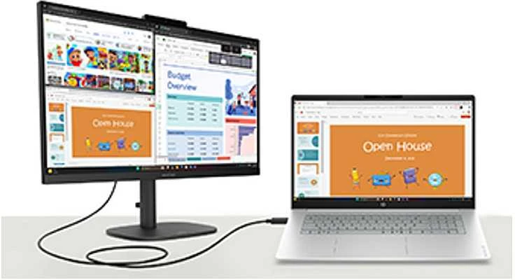 Nešiojamas kompiuteris HP OmniBook 3 17" FHD Core 7-150U 16GB / 512GB SSD Windows 11 17-dk0472ng