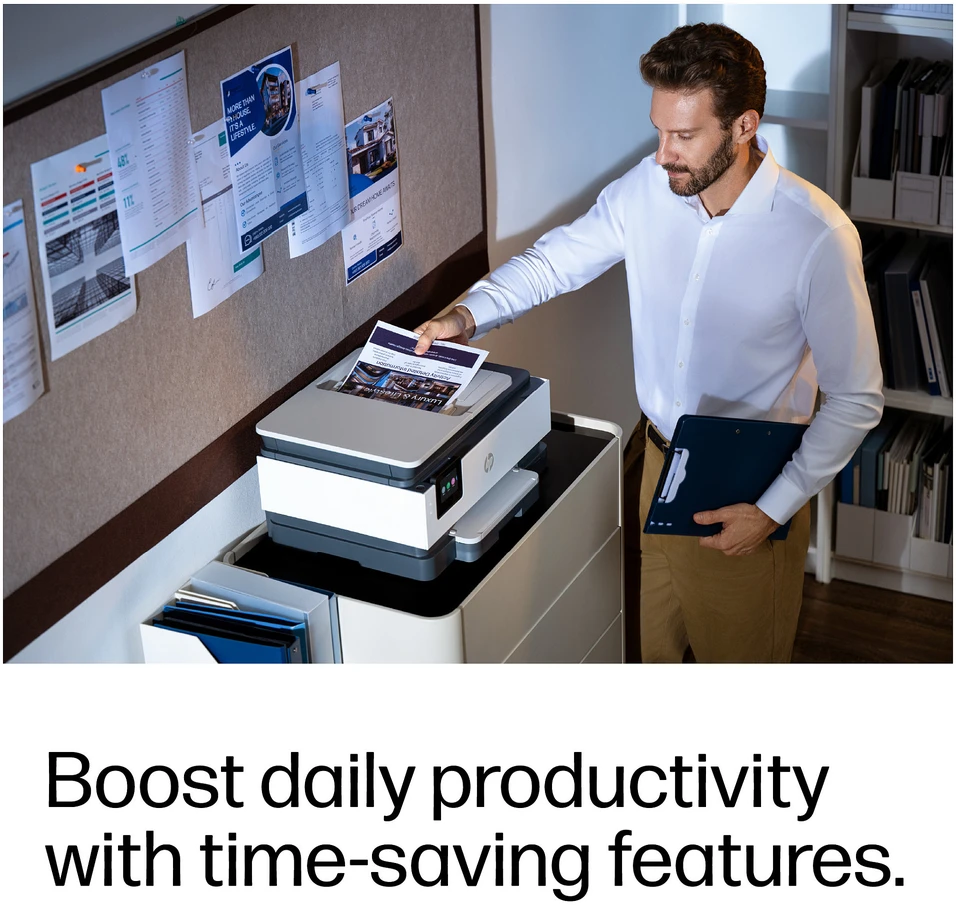 HP OfficeJet Pro Wireless All-in-One Color Spausdintuvas, Instant Ink; Two-sided spausdinimas