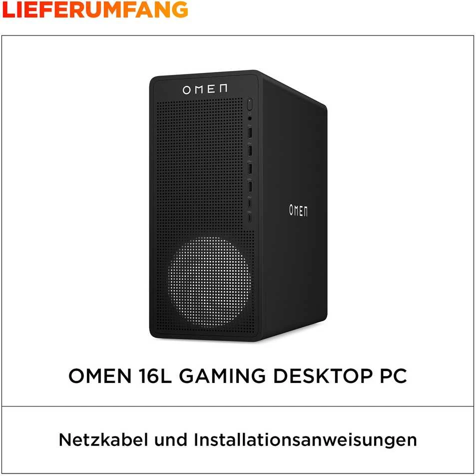 Stacionarus kompiuteris HP OMEN 16L TG03-0470ng Gaming Desktop R7-8700F 16GB/1TB SSD RTX 5060 Win 11