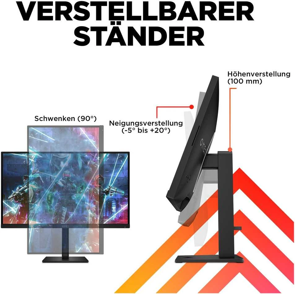 Hewlett Packard (HP) HP Žaidimų Monitorius - OMEN 27s 27" FHD 240Hz 1ms G-SYNC FreeSync Nuimamas Stovas