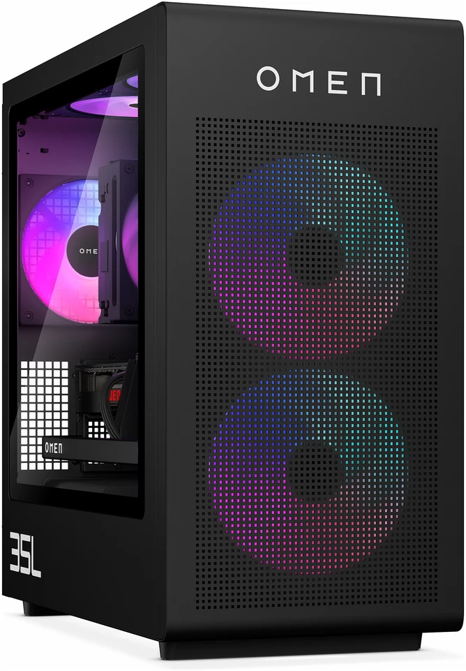 Stacionarus kompiuteris HP OMEN Desktop Gaming PC GT16-1173ng - AMD Ryzen 7 9800X3D, 64GB RAM, 2TB SSD, Radeon 9700 XT 16G, Windows 11 Home