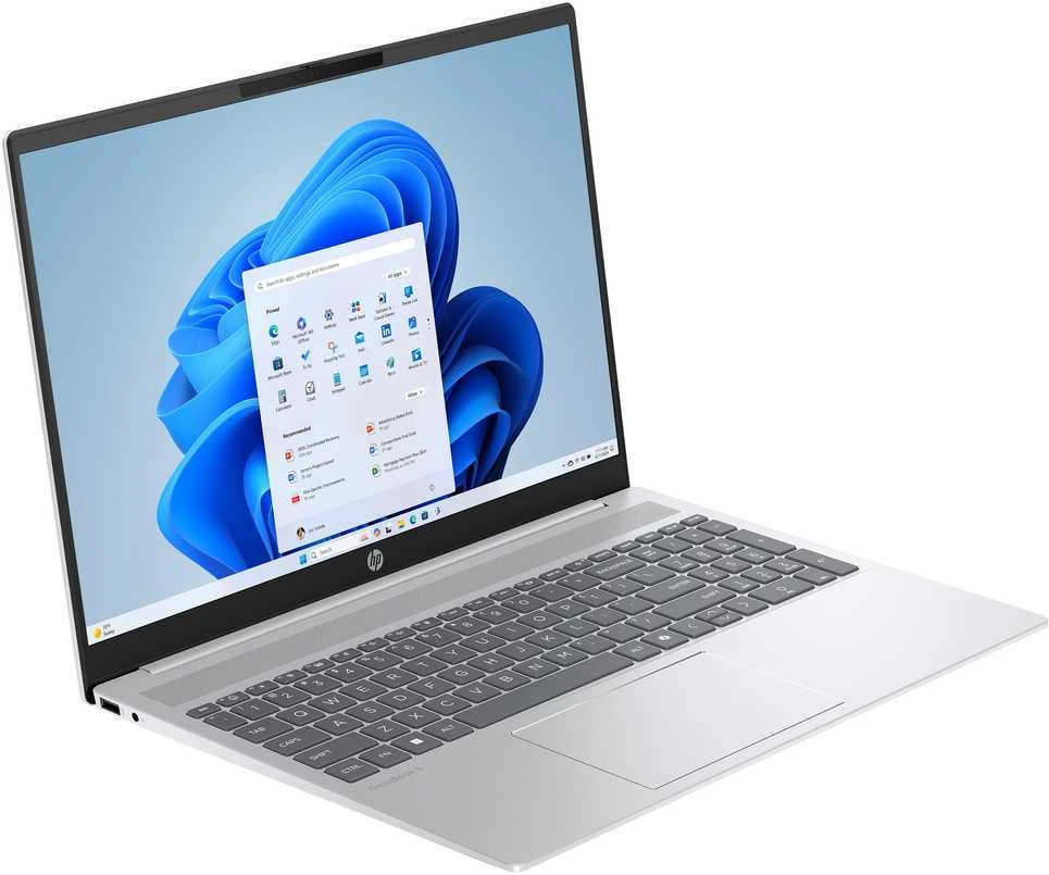 Nešiojamas kompiuteris HP OmniBook 5 16-af1173ng 16 colių įstrižainės WUXGA IPS ekranas, Intel Core Ultra 7 255U procesorius, 16 GB RAM, 512 GB SSD, Windows 11