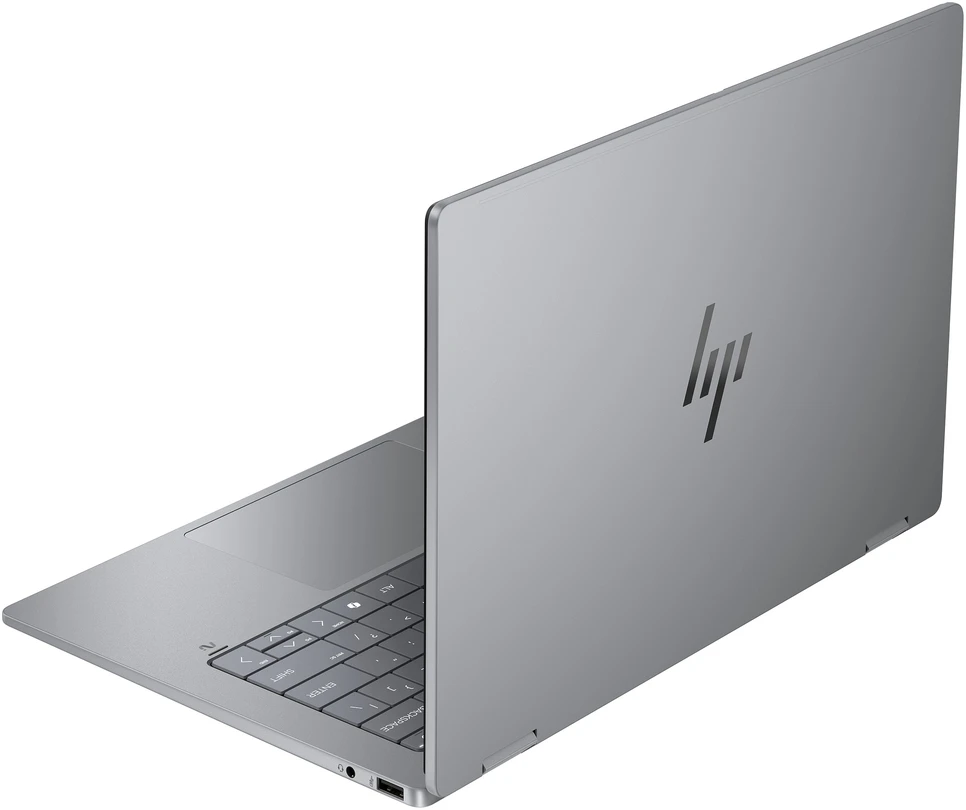 Nešiojamas kompiuteris HP OmniBook X Flip 14-fm0153ng 14,0" WUXGA IPS lietimui jautrus ekranas, Intel Core Ultra 5 226V procesorius, 16 GB RAM, 512 GB SSD, Windows 11