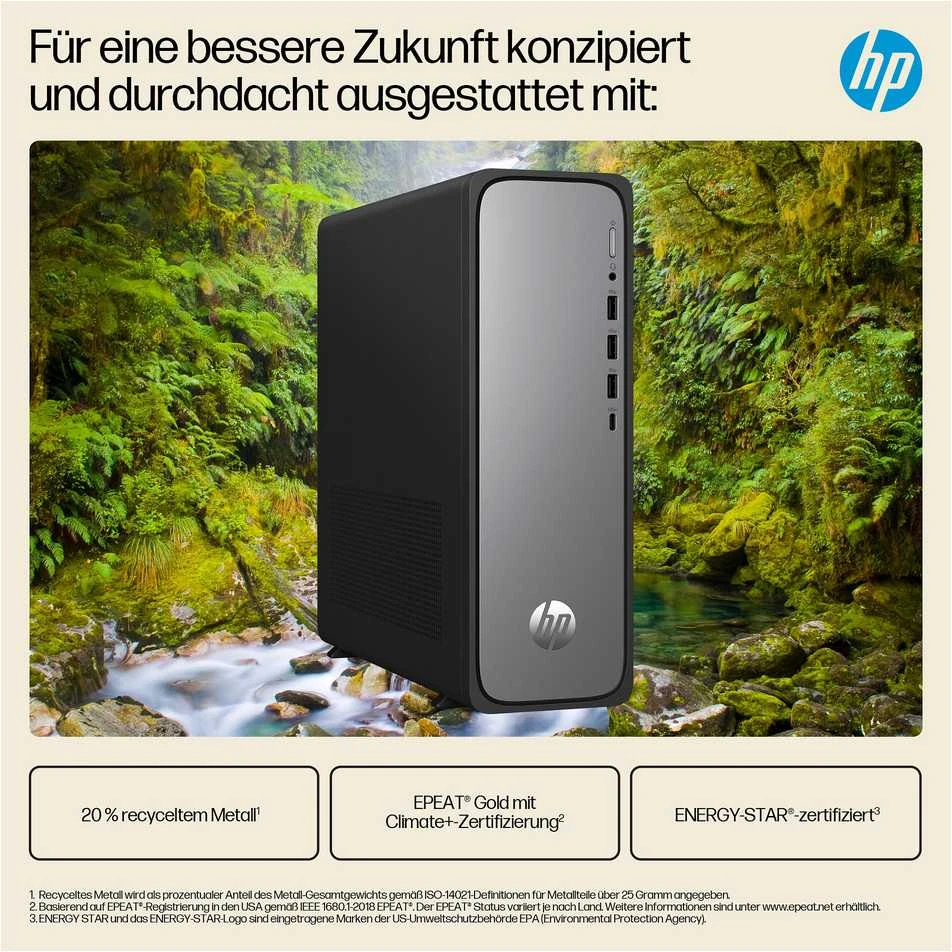 Stacionarus kompiuteris HP OmniDesk Slim S03-0475ng i7-14700 16GB/1TB SSD Windows 11 juodas