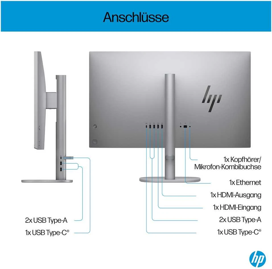 Stacionarus kompiuteris HP OmniStudio X 27" FHD IPS All-in-One Ultra 7-155H 16GB/1TB SSD Win11 27-cs0073ng
