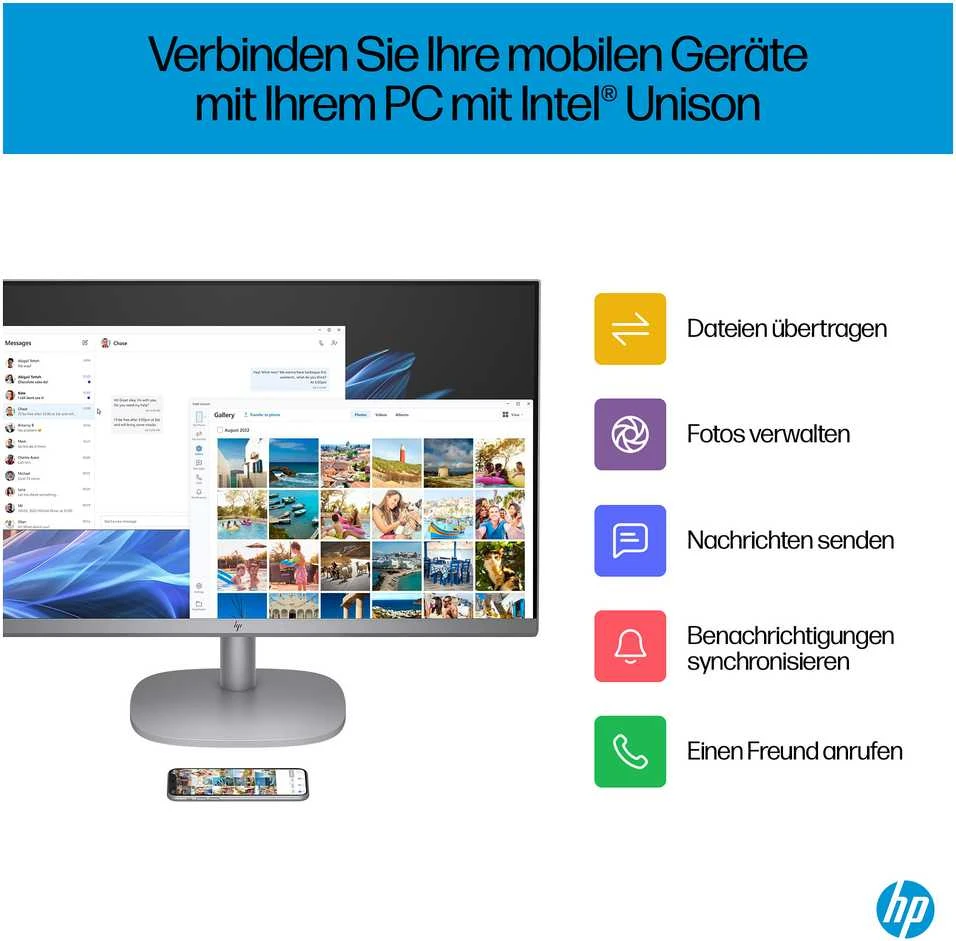HP OmniStudio X 27 FHD IPS daugiafunkcis stacionarus kompiuteris Ultra 5-125H 16GB/512GB SSD Win11 27-cs0450ng