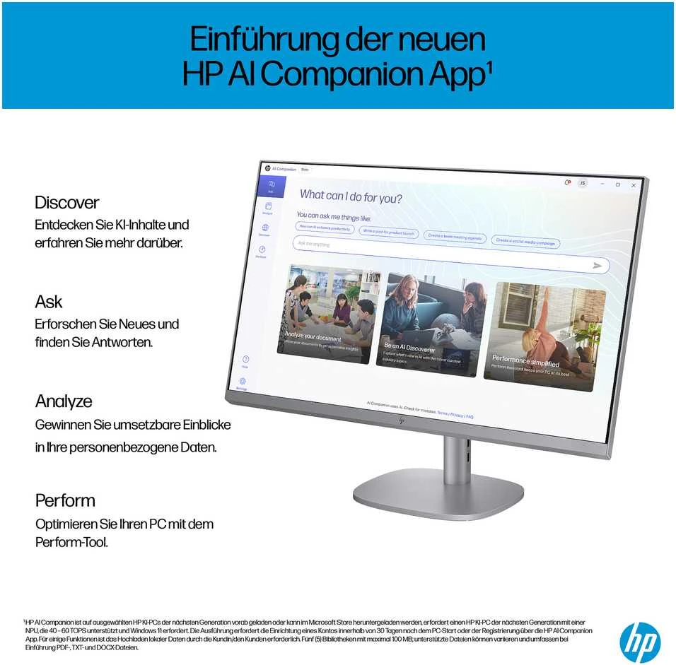 HP OmniStudio X 27 FHD IPS daugiafunkcis stacionarus kompiuteris Ultra 5-125H 16GB/512GB SSD Win11 27-cs0450ng