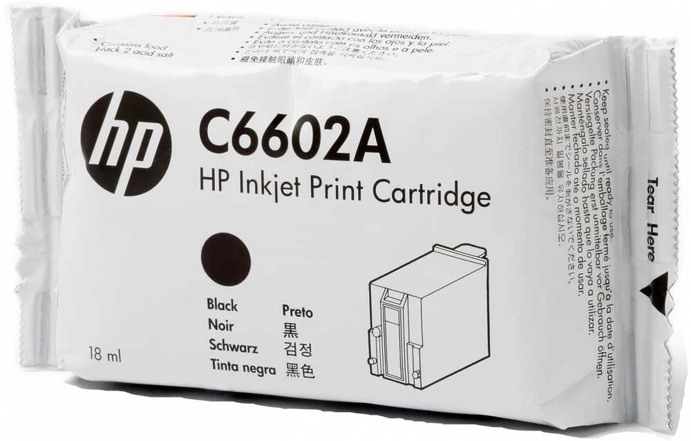 Hewlett Packard (HP) HP originalus rašalas / kasetė C6602A, juodas, 18ml
