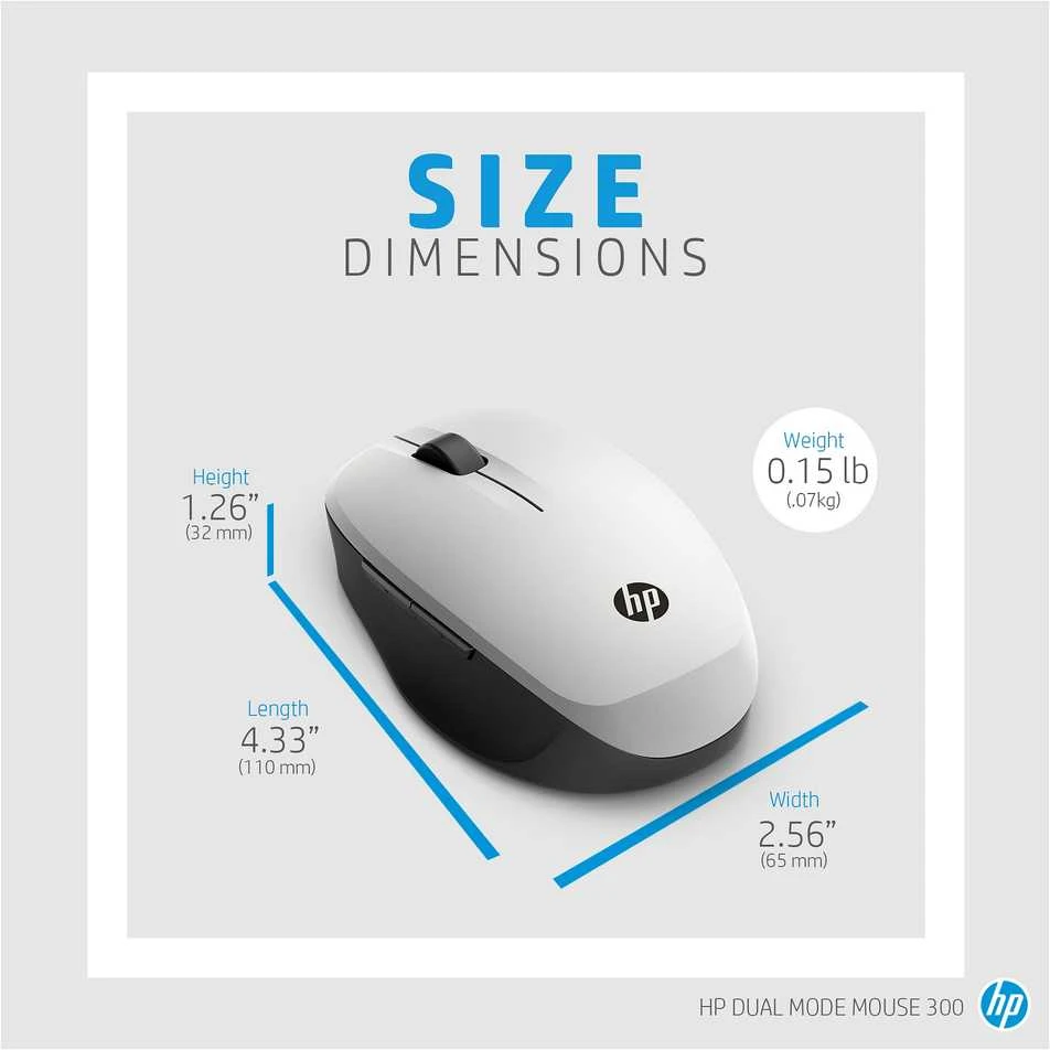 Hewlett Packard (HP) Kompiuterio Pelė - HP Dviejų Režimų