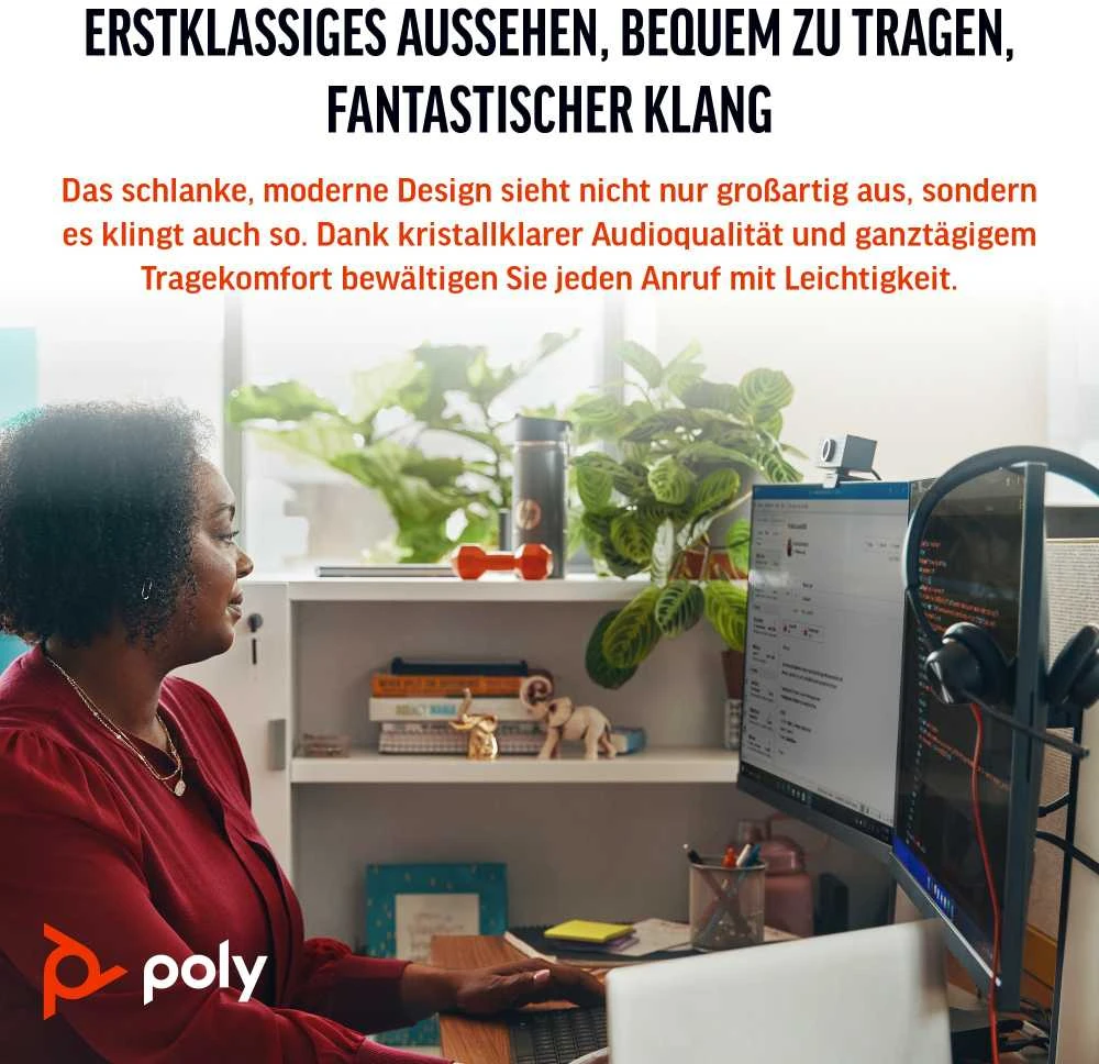 Poly Blackwire 3310 darbo vietoje