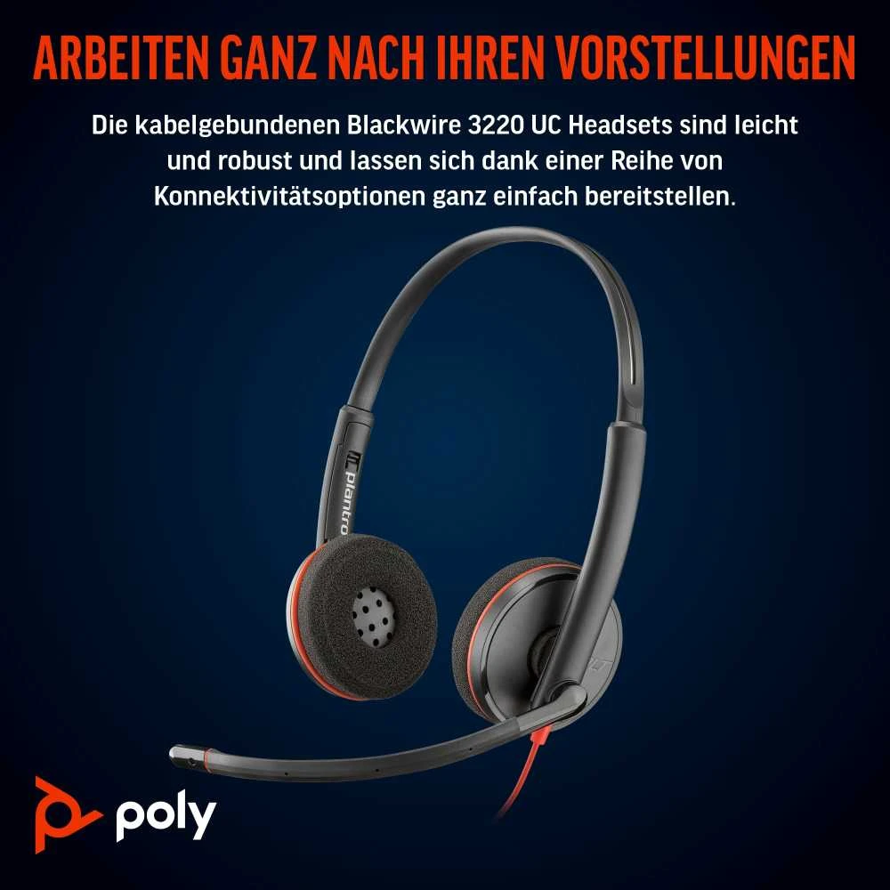 Poly Blackwire, C3220 USB-C
