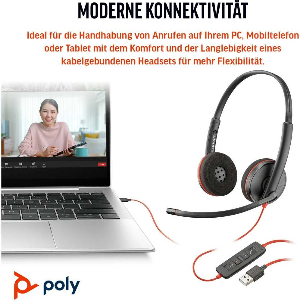 Poly Blackwire, C3220 USB-C