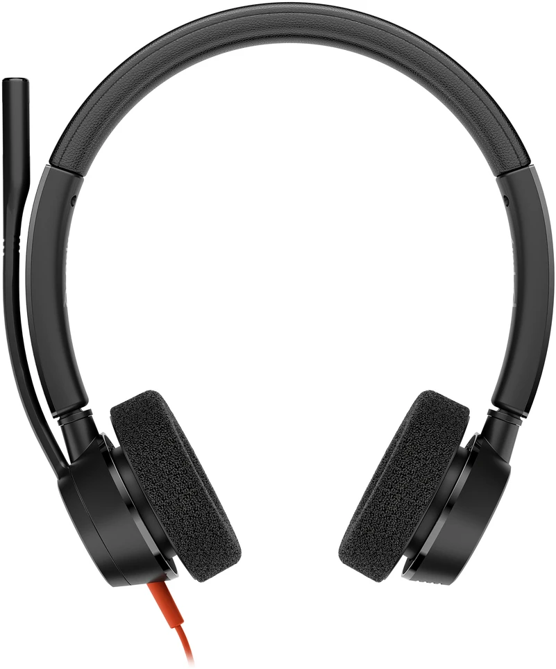 Hewlett Packard (HP) HP Poly Blackwire 3320 stereo ausinės su Microsoft Teams sertifikatu, USB-C + USB-C/A adapteris