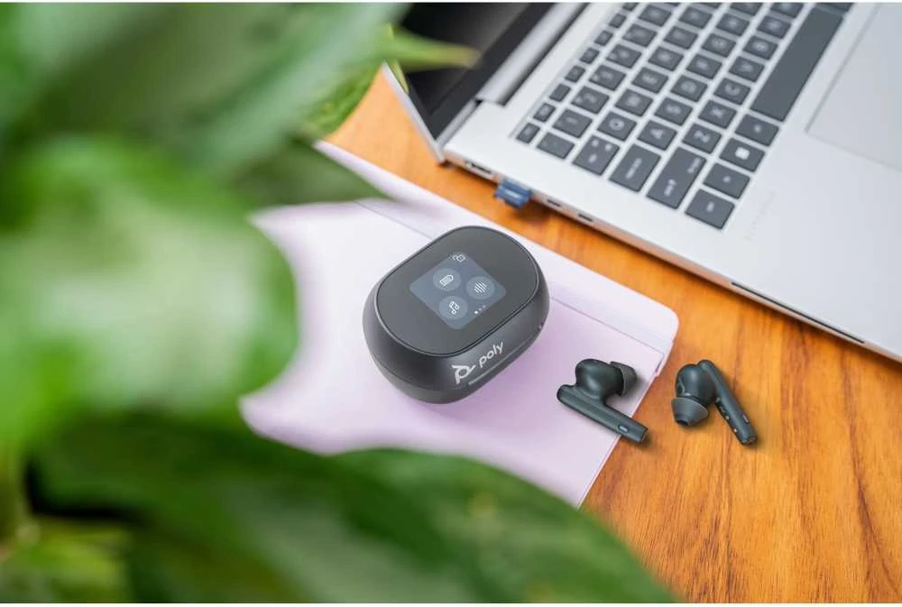 Hewlett Packard (HP) HP Poly Bluetooth Ausinės Voyager Free 60+ UC USB-C juodas