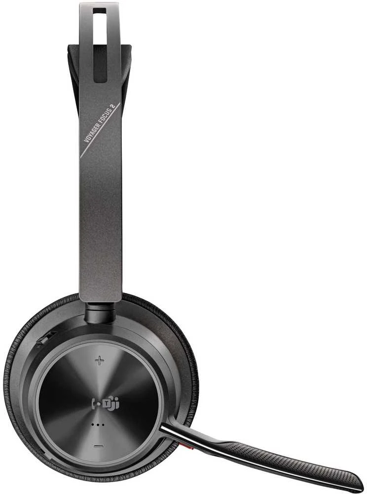 Hewlett Packard (HP) HP Poly Voyager Focus 2 Microsoft Teams sertifikuotas USB-C-C Ausinės +USB-C/A adapteris