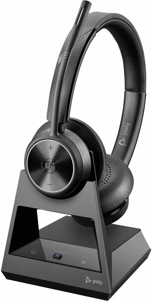 HP Poly DECT Ausinės Savi 7320 UC dvipusės Teams