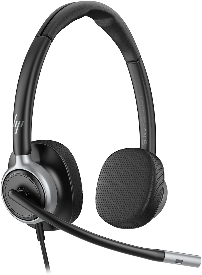 HP POLY MISSION 625 STEREO USB - WIRED Ausinės (BULK)