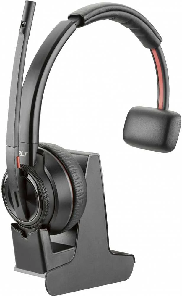 Hewlett Packard (HP) Poly Savi 8210 UC Microsoft Teams Certified DECT 1880-1900 MHz USB-A Ausinės EMEA - INTL English Loc Euro kištukas