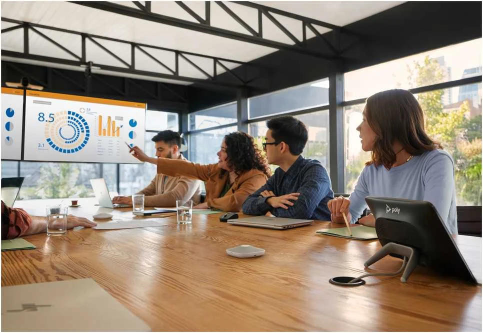 HP Poly STUDIO A2 Baltas stalas