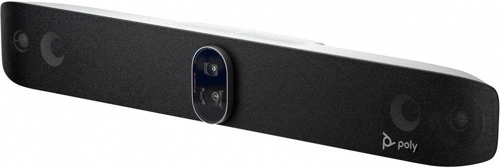 HP Internetinė kamera Poly Studio X72 No Radio or Power Cord All-in-One Zoom- i Microsoft Teams-certyfikowana Juodas (A4MA5AA)