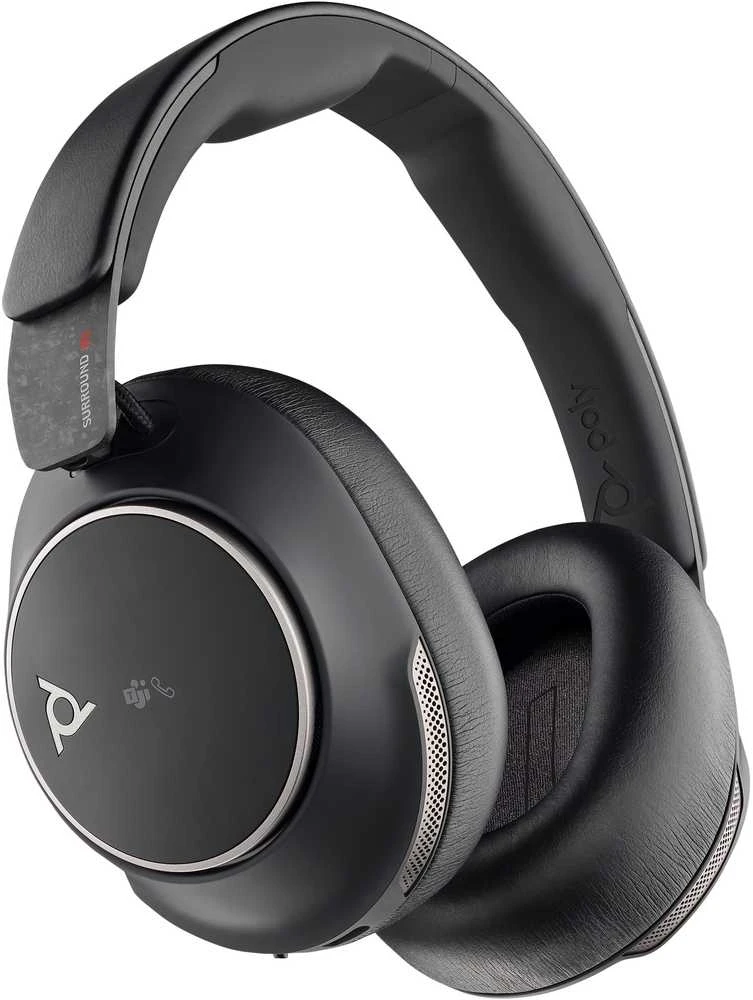 Poly Voyager Surround 80 UC Microsoft Teams Certified USB-C Ausinės +USB-C/A Adapteris