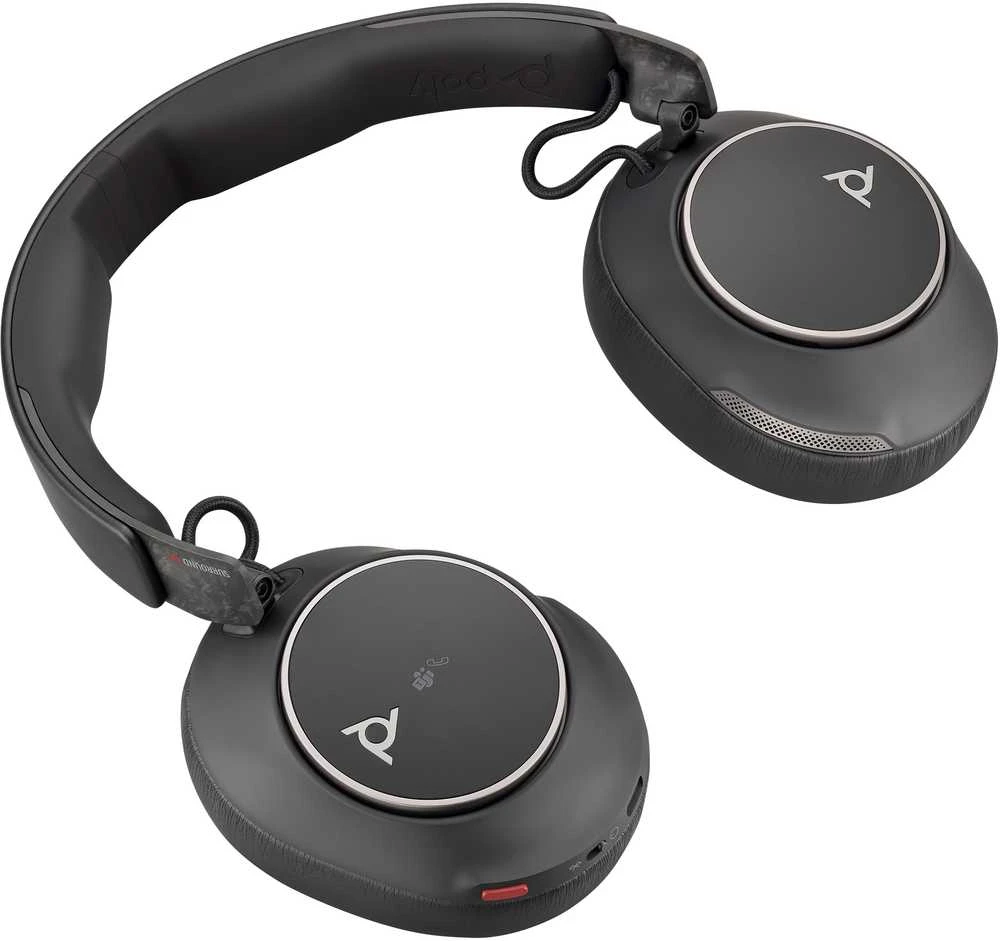 Poly Voyager Surround 80 UC Microsoft Teams Certified USB-C Ausinės +USB-C/A Adapteris