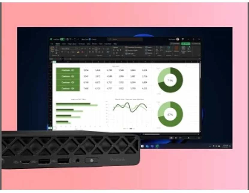 Stacionarus kompiuteris HP PRODESK 4 MINI G1I U5-235T - 16G 512G W11P WIFI6E USB-C 100W