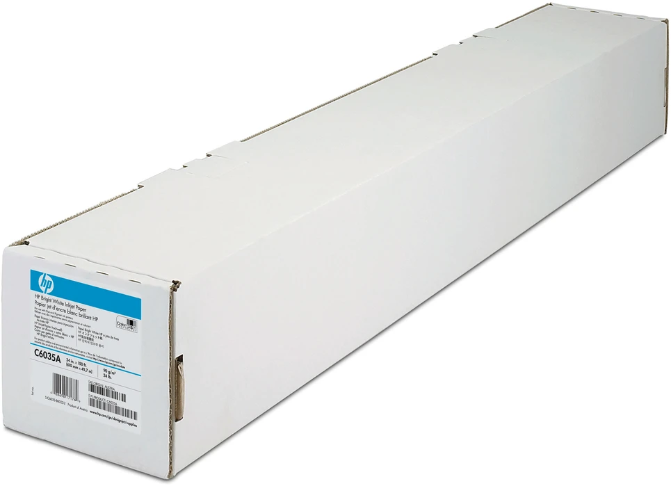 HP 420/45.7/Bright Baltas Inkjet Popierius, matinis, 17", Q1446A, 90 g/m2, popierius, 420mmx45,7m, baltas, rašaliniams spausdintuvams, ritininis,
