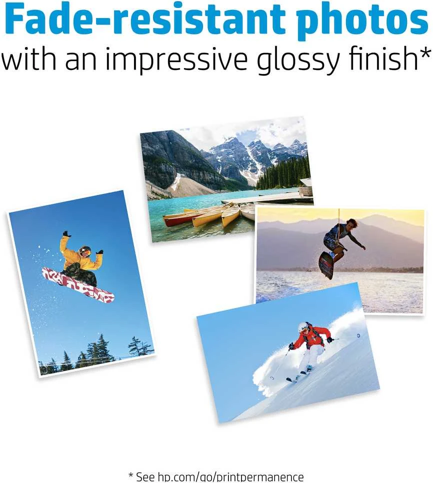 Hewlett Packard (HP) HP Advanced Photo Paper blizgus 25 lapų 10x15 cm be paraščių