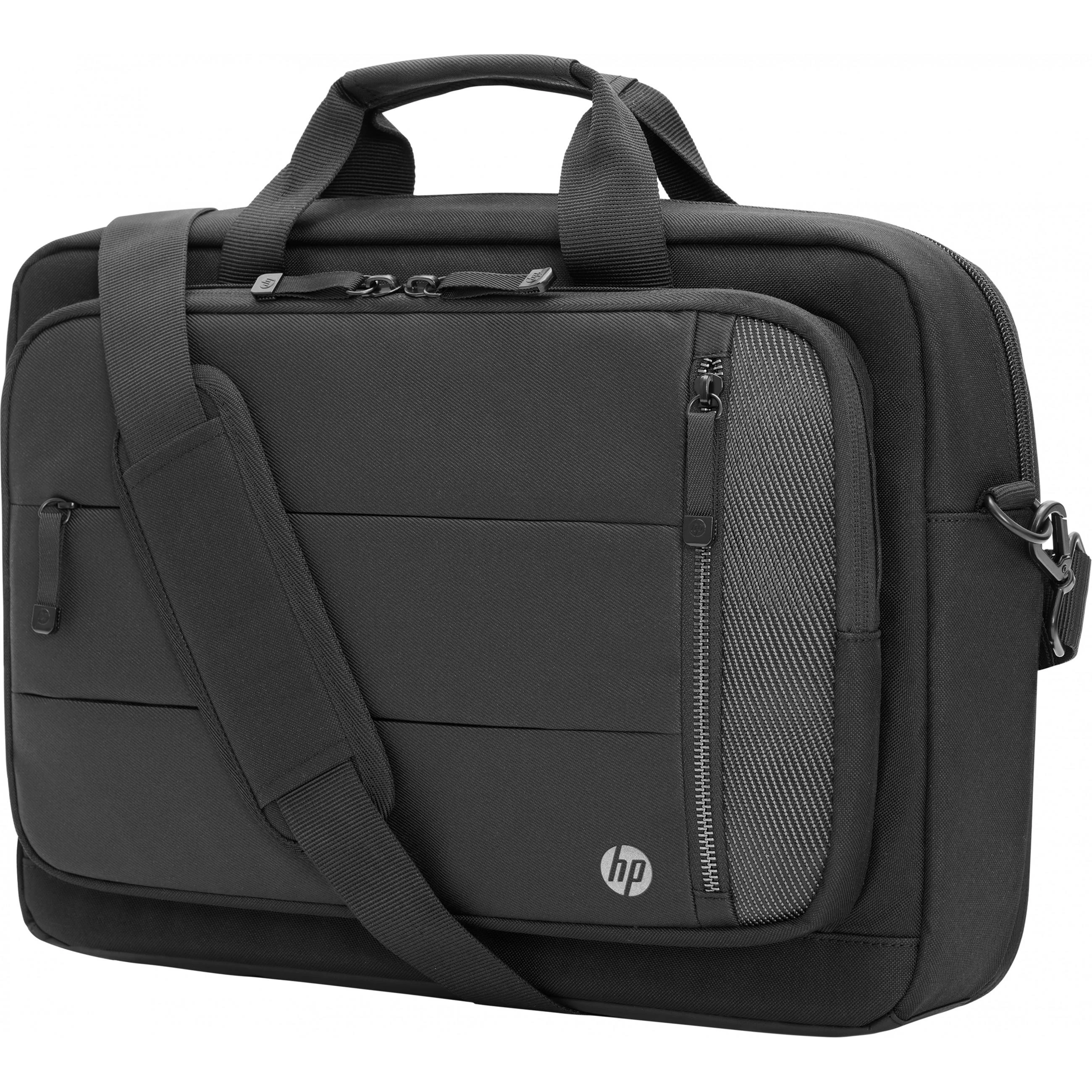 Hewlett Packard (HP) HP Executive 16 Top Load, Vanduo Resistant, Išplečiamas, RFID & Bluetooth tracker Pocket, Kabelio perėjimo USB-C prievadas - Juodas, Pilkas