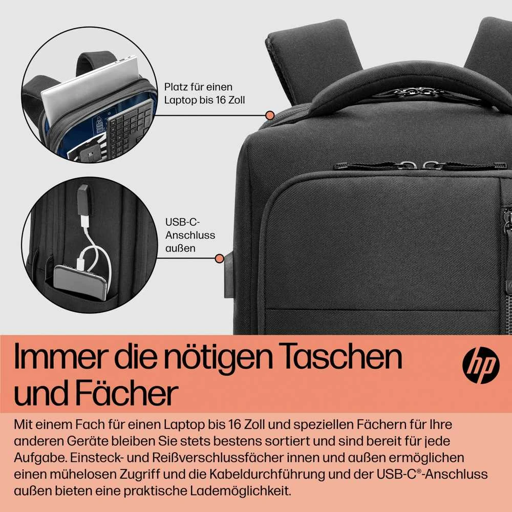 Hewlett Packard (HP) HP Renew Executive 16inch Nešiojamas kompiuteris Backpack