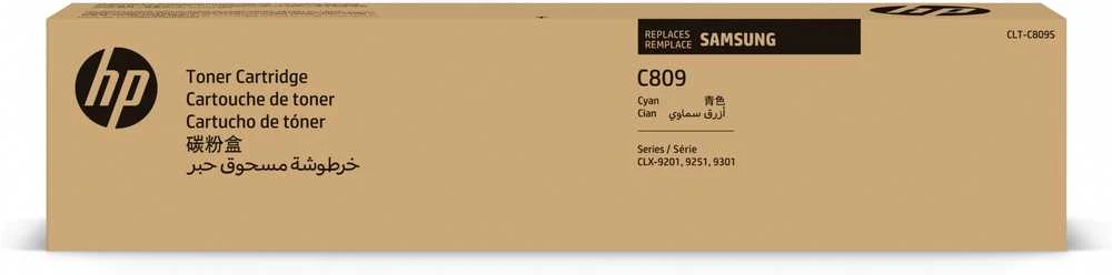 Hewlett Packard (HP) „Samsung CLT-C809S“ žalsvai mėlynos spalvos dažų kasetė