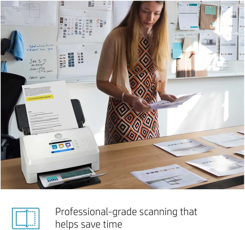 Hewlett Packard (HP) Skeneris HP Scanjet Enterprise Flow N7000 lapų tiekimo skaitytuvas