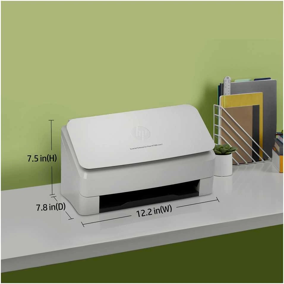 Hewlett Packard (HP) Skeneris HP Scanjet Enterprise Flow N7000 lapų tiekimo skaitytuvas