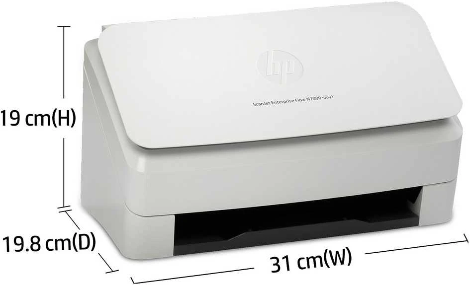 Hewlett Packard (HP) Skeneris HP Scanjet Enterprise Flow N7000 lapų tiekimo skaitytuvas